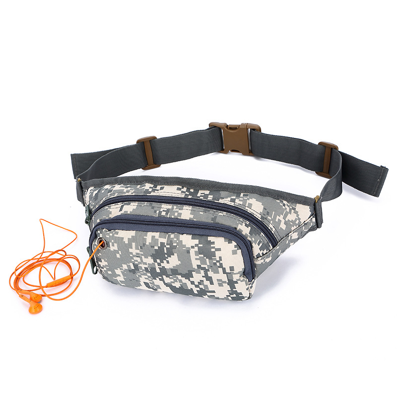 Aplon Camo Outdoor Sports Waist Bag - Running & Music Ready, Compact & Stylish Men's Backpack