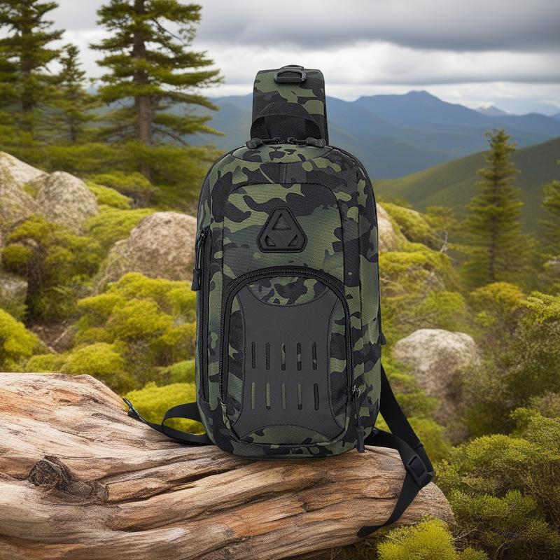 2024 Camo Multi-Functional Luya Outdoor Bag - Travel, Camping & Hiking Essential