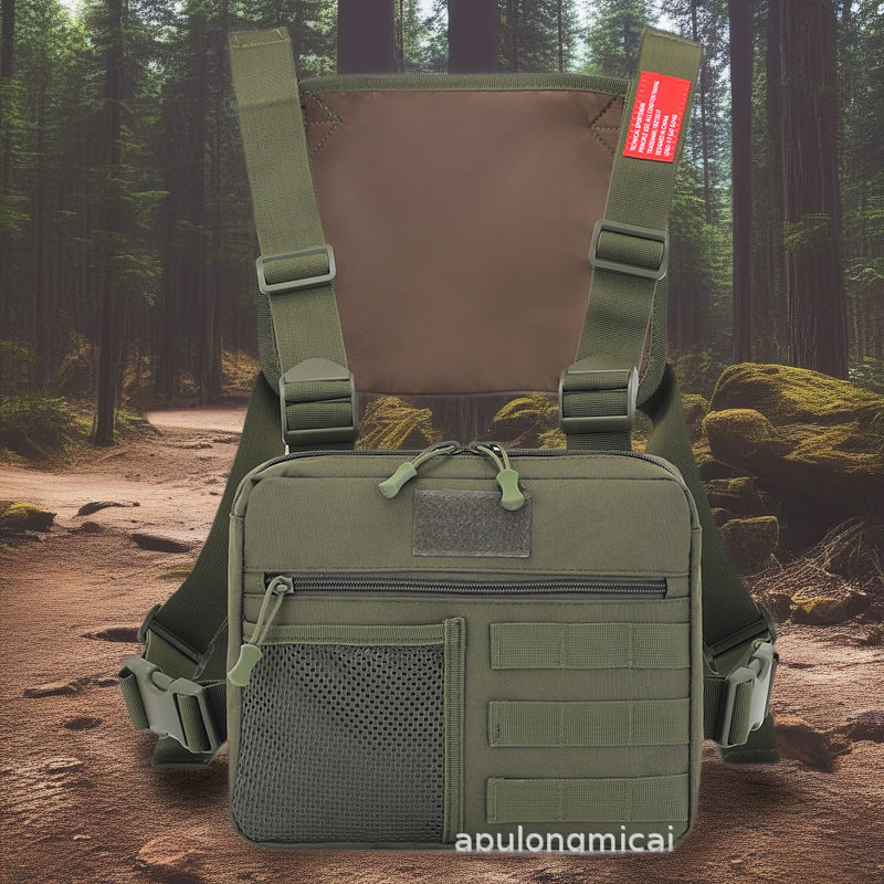 2022 Camo Tactical Chest Bag - Men's Functional Vest Backpack for Camping & Tooling