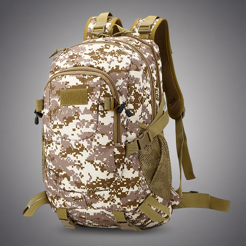 Aplon Camo Outdoor Water-Repellent Oxford Cloth Hiking Backpack