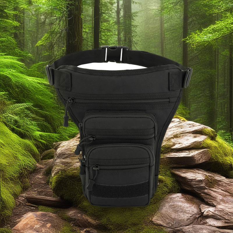 Camo Multi-Functional Outdoor Riding Waist Bag | Travel Sports Fishing Gear by Luya