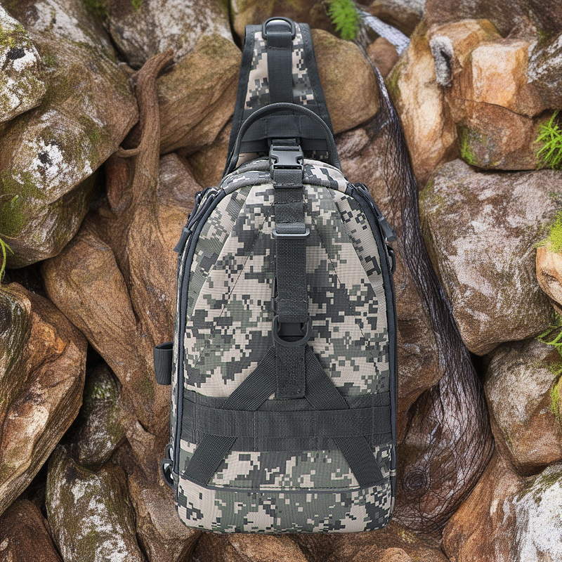 Aplon Camo Multi-Purpose Tactical Chest Bag - Outdoor & Fishing Gear