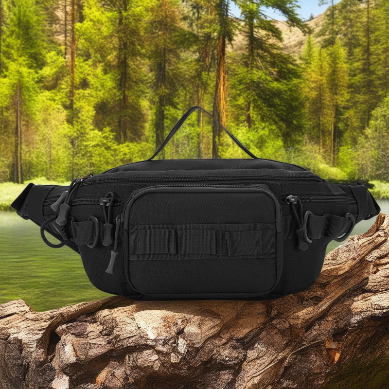 2024 Luya Camo Tactical Waist Bag - Men's Multifunctional Outdoor Sports Crossbody Backpack