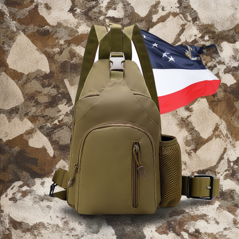 Aplon Camo Crossbody Tactical Bag - Multi-Purpose Outdoor Sports & Cycling Gear