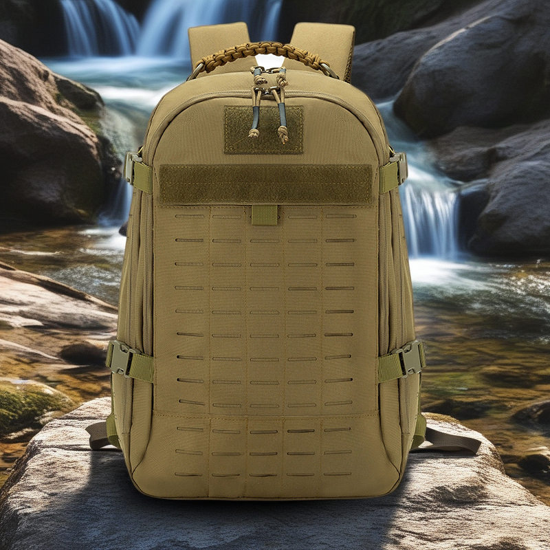 Camo Tactical Hiking Backpack - Large Capacity Multifunctional Outdoor Sports Bag