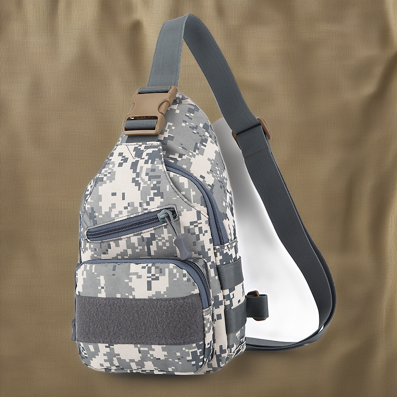 Aplon Camo Tactical Chest Bag - Multi-Purpose Shoulder & Crossbody Bag for Outdoor Adventures